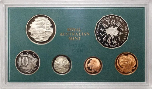 1982 RAM Proof 6x (Commonwealth Games) Coin Set - Mintage: 100,000
