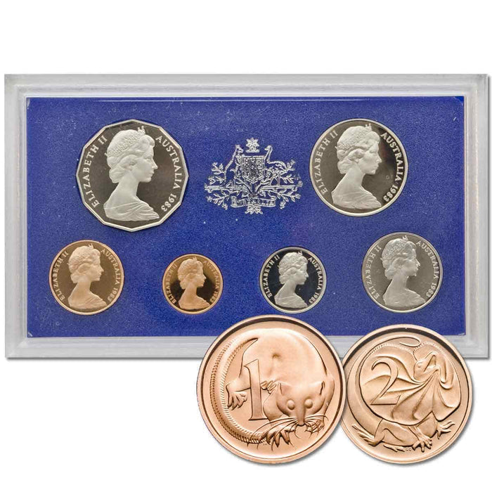 1983 RAM Proof 6x Coin Set - Mintage: 80,000