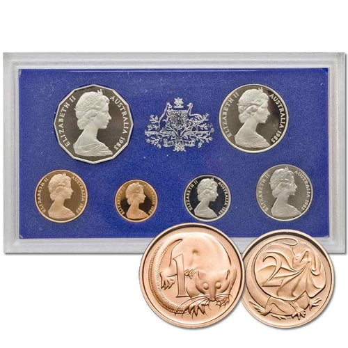 1983 RAM Proof 6x Coin Set - Mintage: 80,000