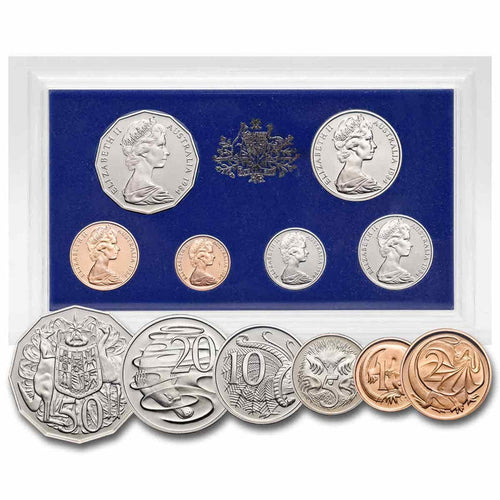 1984 RAM Proof 6x Coin Set - Mintage: 61,000