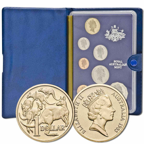 1985 RAM Proof 7x Coin Set - Mintage: 74,809