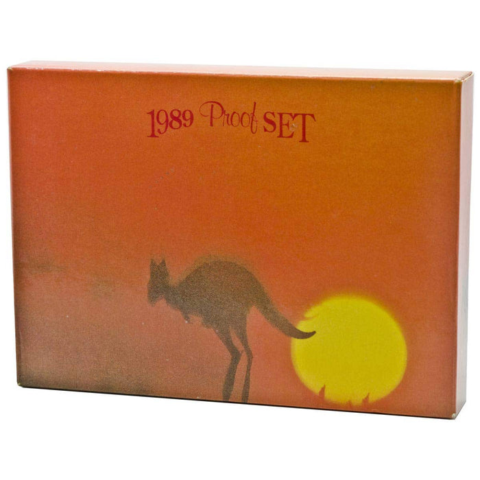 1989 RAM Proof 8x Coin Set - Mintage: 65,018
