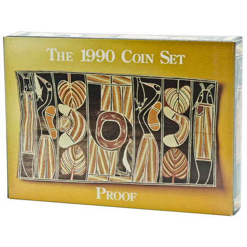 1990 RAM Proof 8x Coin Set - Mintage: 49,738