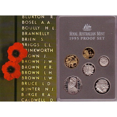 1995 RAM Proof 6x Coin Set
