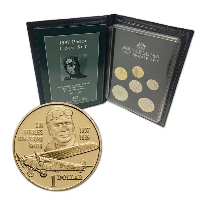 1997 RAM Proof 6x Coin Set - Mintage: 32,543