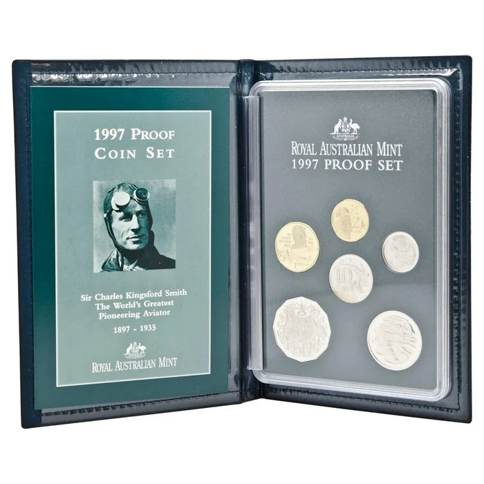 1997 RAM Proof 6x Coin Set - Mintage: 32,543