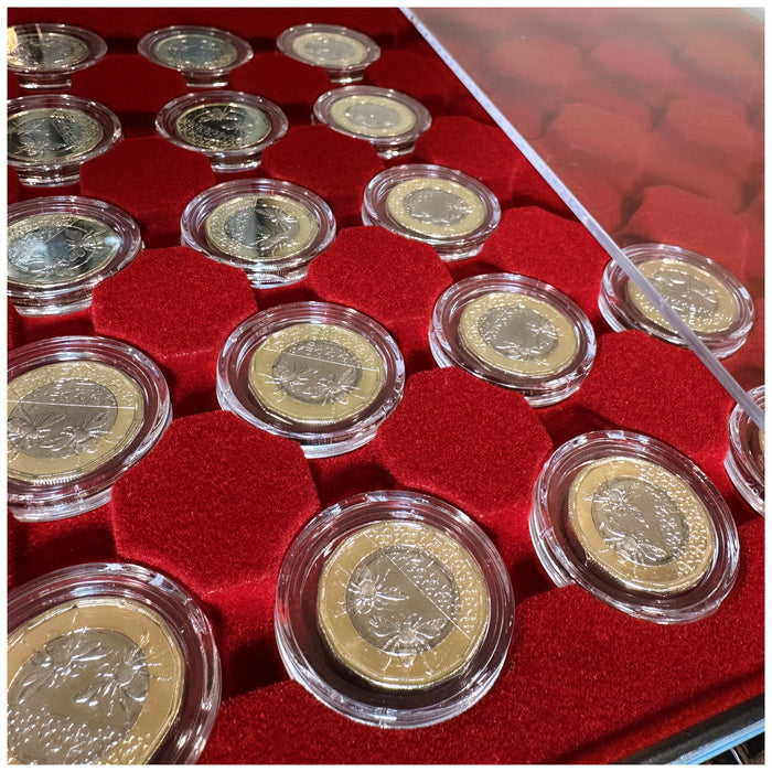 1x $1 Lighthouse Coin Display Case (Display x35 $1 Coins - Ultra Capsules Sold Separately)