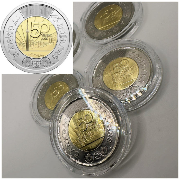 1x UNC 2026 £2 UK CN Tower - In Lighthouse Capsule