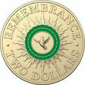 $2 2014 Green Dove - CIRCULATED