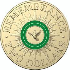 $2 2014 Green Dove - CIRCULATED