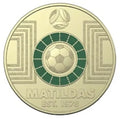 $2 2023 Matildas Dark Green - CIRCULATED