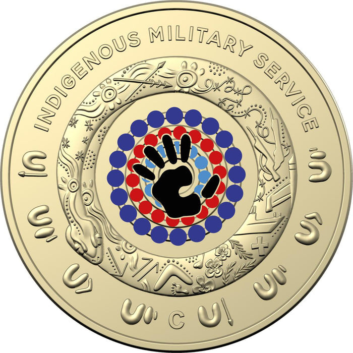$2 Indigenous Military IMS - CIRCULATED