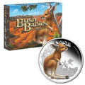 2010 1/2oz Bush Babies Silver Kangaroo - Mintage: 10,000