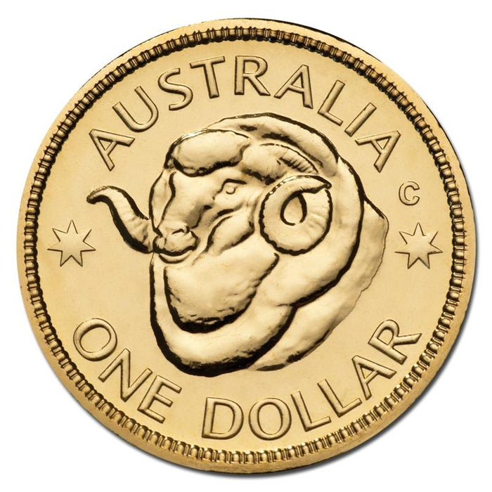 2011 $1 Ram's Head Dollar Mintmark UNC Coin