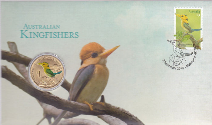 2013 $1 Australian Kingfishers PNC