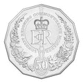 2015 50c Longest Reigning Commonwealth Monarch - Carded Mintage: 50,000