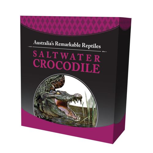 2017 1oz Saltwater Crocodile Coin - Mintage: 5,000