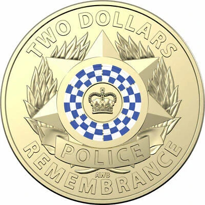 2019 Police Remembrance Security Bag - Includes Protective Tube & Sticker