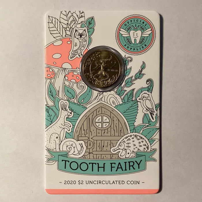 2020 $2 1x UNC Tooth Fairy Coin