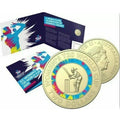 2020 $2 Women's T20 World Cup Cricket 1x UNC Coin Folder