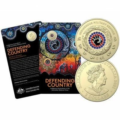 2021 $2 Indigenous Military Service (IMS) ‘C’ Mintmark Coin