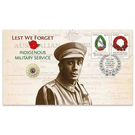 2021 $2 Indigenous Military Service (IMS) PNC (Mintage: 7500)