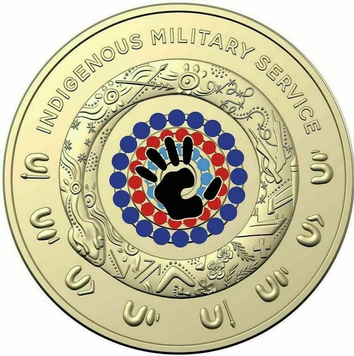 2021 $2 Indigenous Military Services $2 RAM ROLL - Includes Protective Tube & Sticker