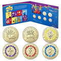 2021 $2 Wiggles 6x UNC Coin Set