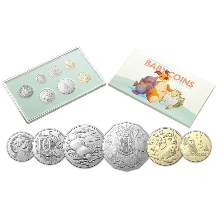 2021 Baby Coins Year Set 6x Coin Set