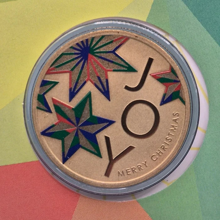 2022 $1 Merry Christmas Joy PNC - Mintage: 6,500