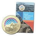 2022 $1 Royal Agricultural Societies & Shows Carded Coin - Mintage: 40,000