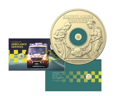 2022 $2 UNC Ambulance Service PNC - Mintage: 7500