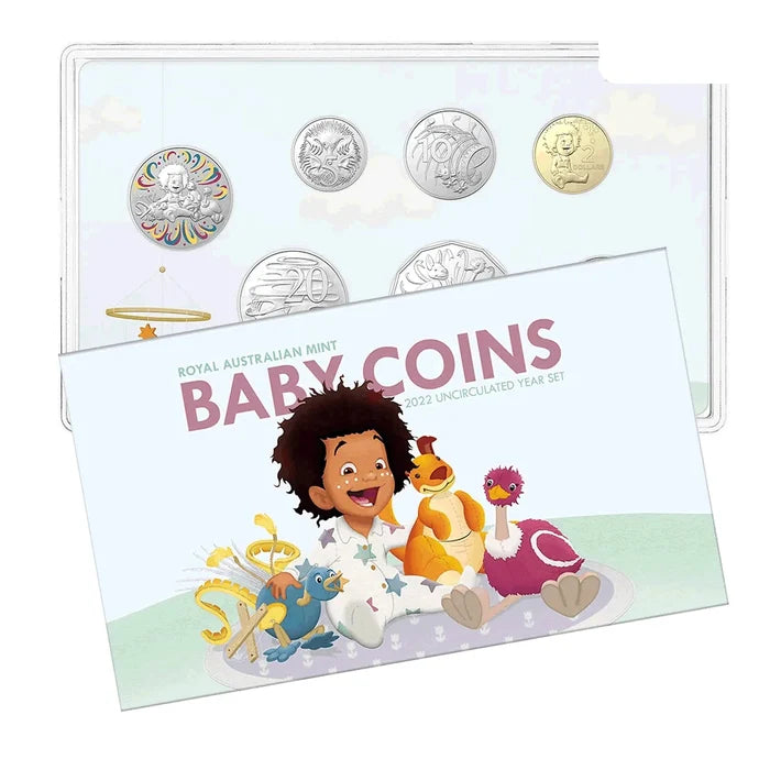 2022 Baby Coins Year Set 6x Coin Set