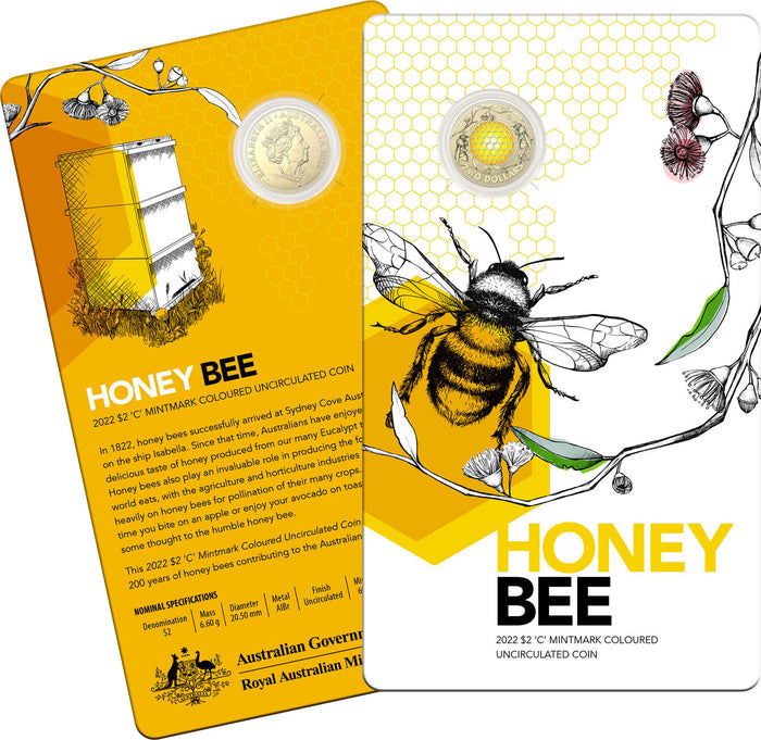 2022 Honeybee ‘C’ Mintmark Coin