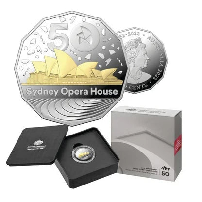 2023 18.24g 50c Silver 50th Anniversary Of The Sydney Opera House - Mintage: 5,000