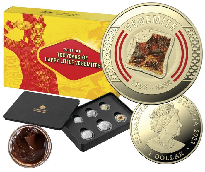 2023 RAM 100 Years Of Vegemite Proof 6x Coin Set