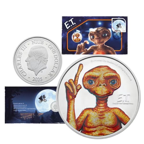 2025 $1 ET The Extra-Trrestrial PNC - Mintage: 5,000
