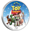 2025 30 Years Of Toy Story 1/2oz Silver Proof Coloured Coin