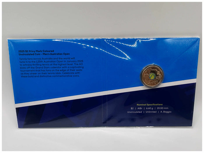 2025 Australian Open Men’s Privy Mark FLURO $2