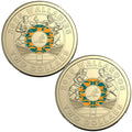 2025 Wallabies & Wallaroos $2 UNC Coin Set