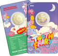 2026 $2 UNC Coloured Carded Tooth Fairy Coin