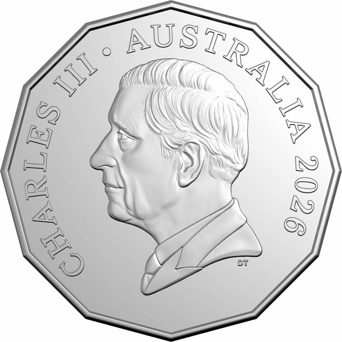 2026 50c Colorized Celebrations - Carded Coin