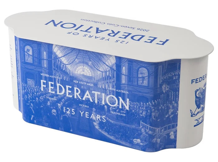 2026 7x Coin 125 Years Of Federation Set
