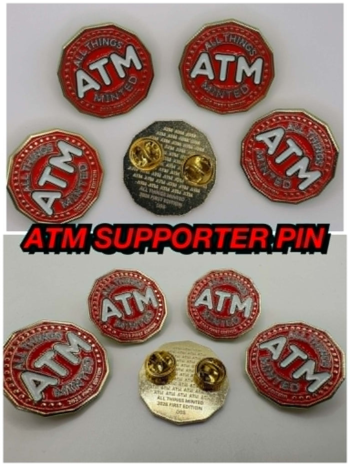 2026 ATM Supporter Pin – First Edition | LIMITED: 500