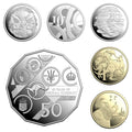 2026 Australian Currency 60th Anniversary 6x UNC Coin Set