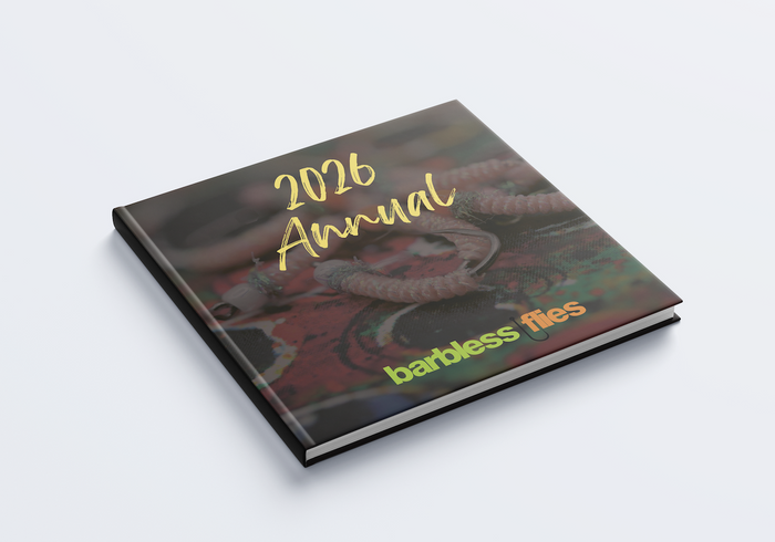 2026 Barbless Flies Annual