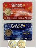 2026 Bluey & Bingo $2 UNC 2x Carded Coin Set