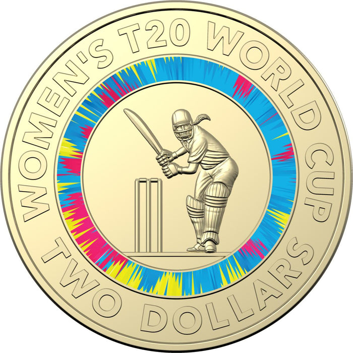 3x $2 Sports Coins Circulated Set – T20 Women’s Cup + Wallabies + Socceroos