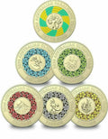 6x $2 2020 TOKYO OLYMPIC COINS - CIRCULATED SET