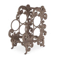 Acanthus Cast Aluminum Wine Bottle Holder